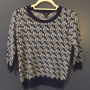 Rad Fish Pattern J. CREW Knit!